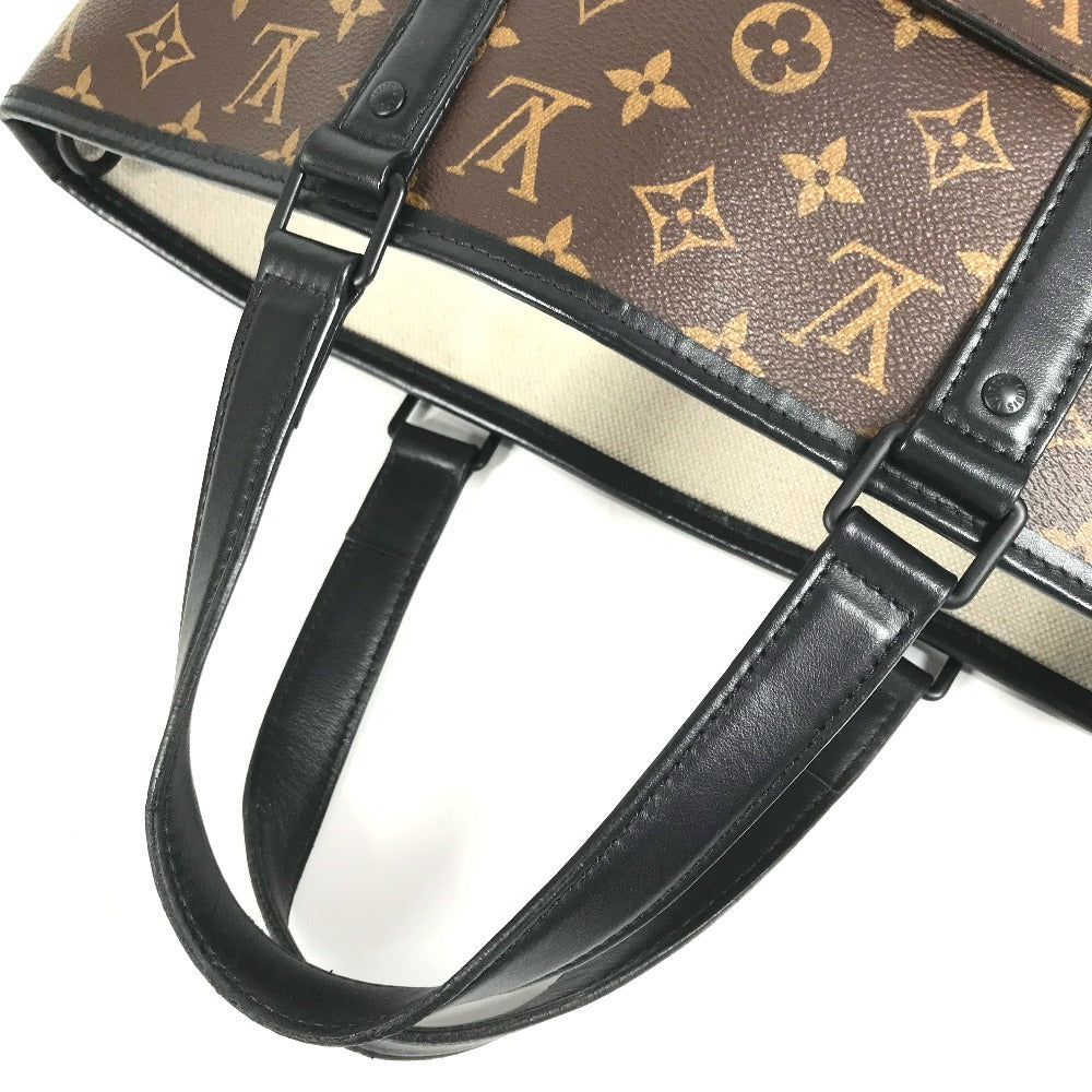 LOUIS VUITTON M45734 モノグラムマカサー ウィークエンド トート PM ウィークエンドトートPM　 カバン トートバッグ 斜め掛け 肩掛け ショルダーバッグ モノグラムマカサーキャンバス ユニセックス ブラウン