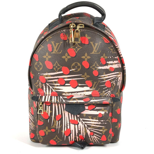 LOUIS VUITTON M41981 Monogram Jungle Dot Palm Springs Backpack PM Backpack Bag Rucksack Monogram Canvas Unisex Brown