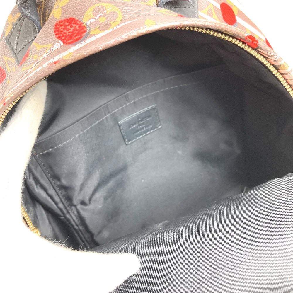 LOUIS VUITTON M41981 Monogram Jungle Dot Palm Springs Backpack PM Backpack Bag Rucksack Monogram Canvas Unisex Brown