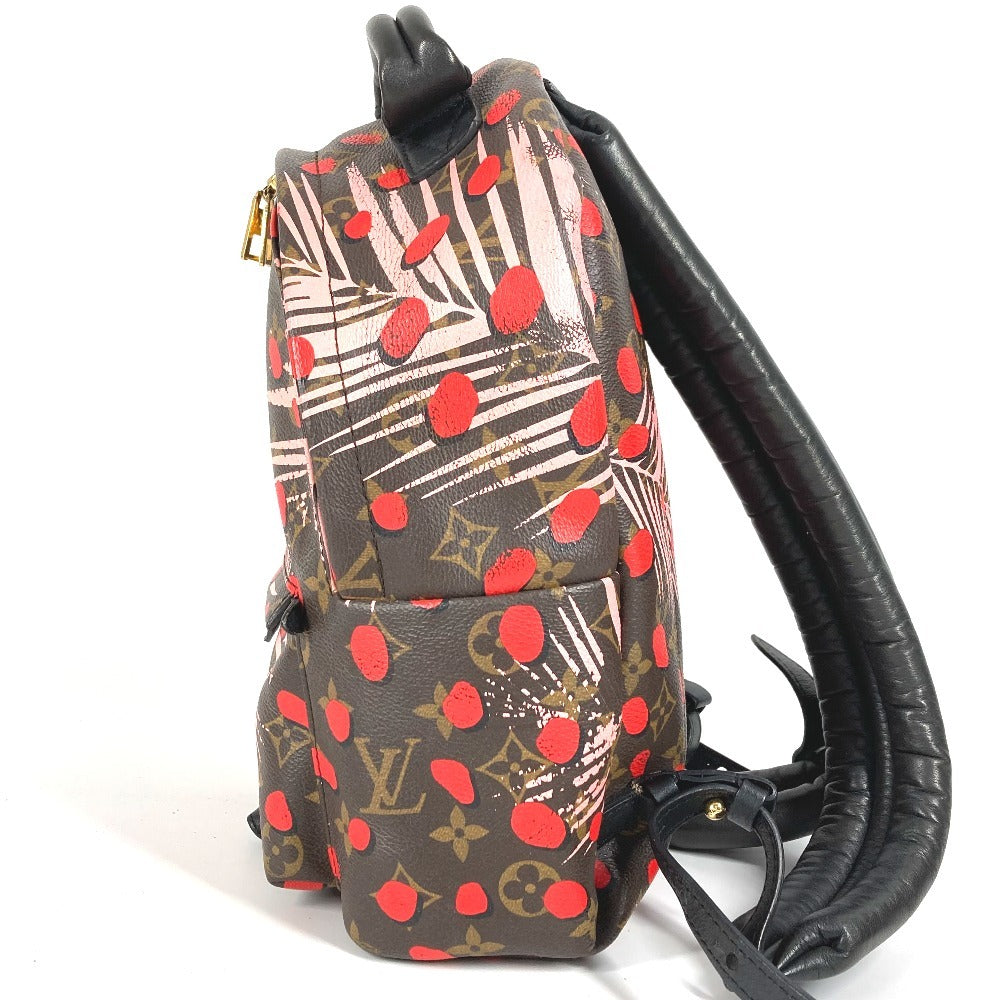 LOUIS VUITTON M41981 Monogram Jungle Dot Palm Springs Backpack PM Backpack Bag Rucksack Monogram Canvas Unisex Brown