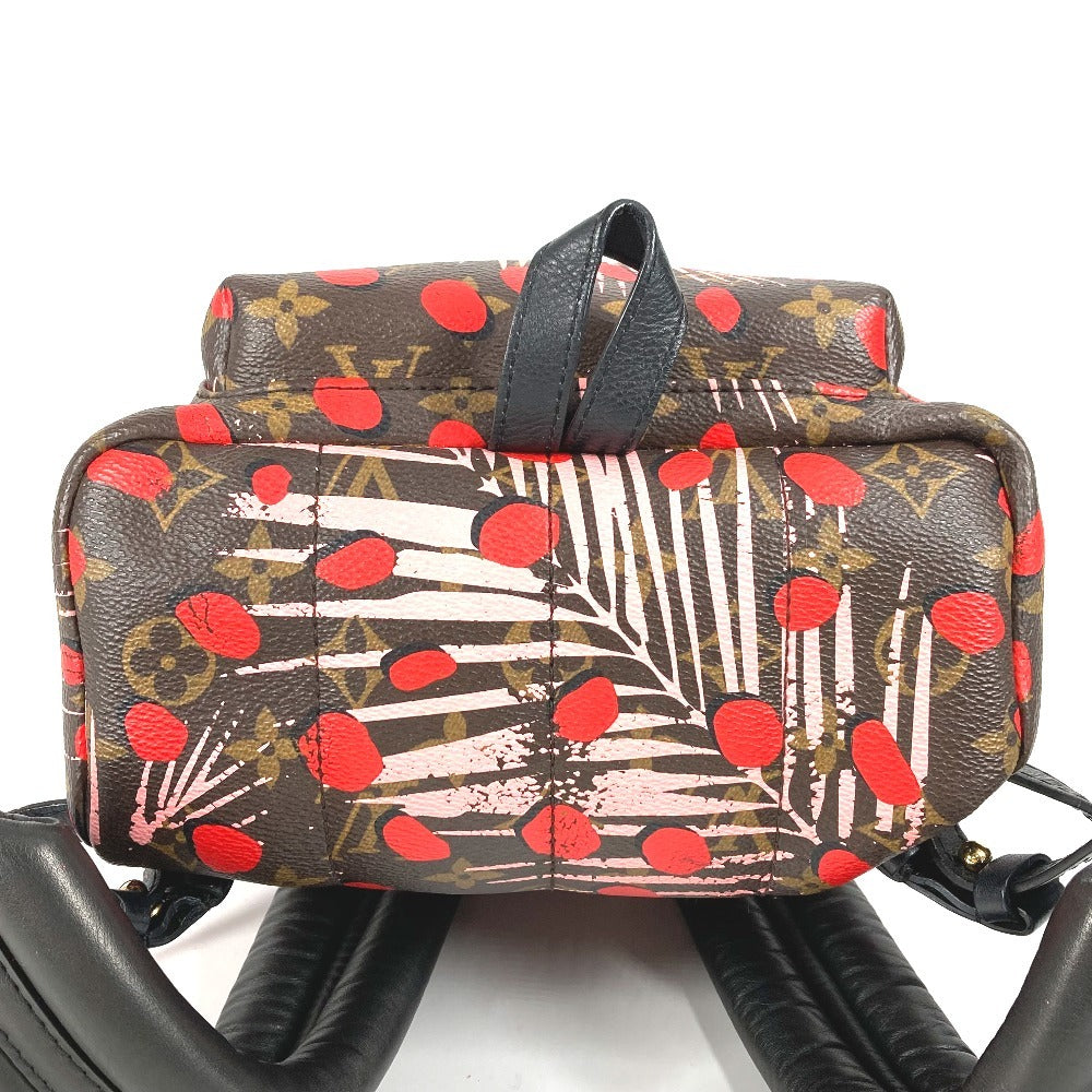 LOUIS VUITTON M41981 Monogram Jungle Dot Palm Springs Backpack PM Backpack Bag Rucksack Monogram Canvas Unisex Brown