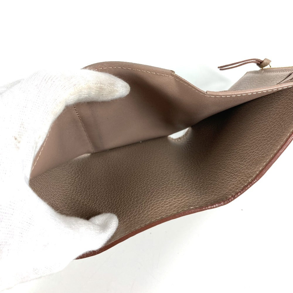 LOUIS VUITTON M63529 모노그램 엠프렌 포르테퓨유 빅토린 컴팩트 지갑 삼단 지갑 모노그램 엠프렌 가죽 유니섹스 Vison Beige