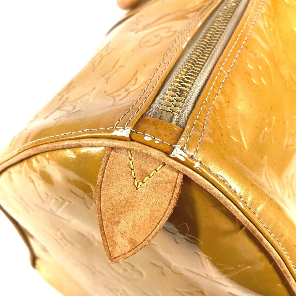 Louis Vuitton M91000 Monogram Vernis Mercer Bag Perjalanan Beg Perjalanan Bag Boston Bag Monogram Vernis Canvas Unisex Beige