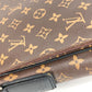 Louis Vuitton M40935 Monogram Macassar District PM PM PM PM Bag Flap Crossbody Messenger Beg Beg Beg Monogram Macassar Canvas Unisex Brown