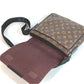 Louis Vuitton M40935 Monogram Macassar District PM PM PM PM Bag Flap Crossbody Messenger Beg Beg Beg Monogram Macassar Canvas Unisex Brown