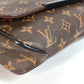 Louis Vuitton M40935 Monogram Macassar District PM PM PM PM Bag Flap Crossbody Messenger Beg Beg Beg Monogram Macassar Canvas Unisex Brown