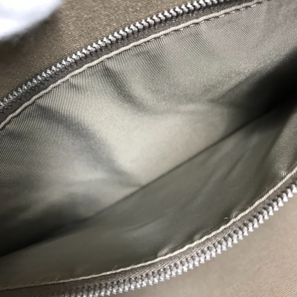 Hermes Kabak PM Kabak PM beg beg tangan belakang 2way beg bahu kulit/kanvas wanita etoupe coklat