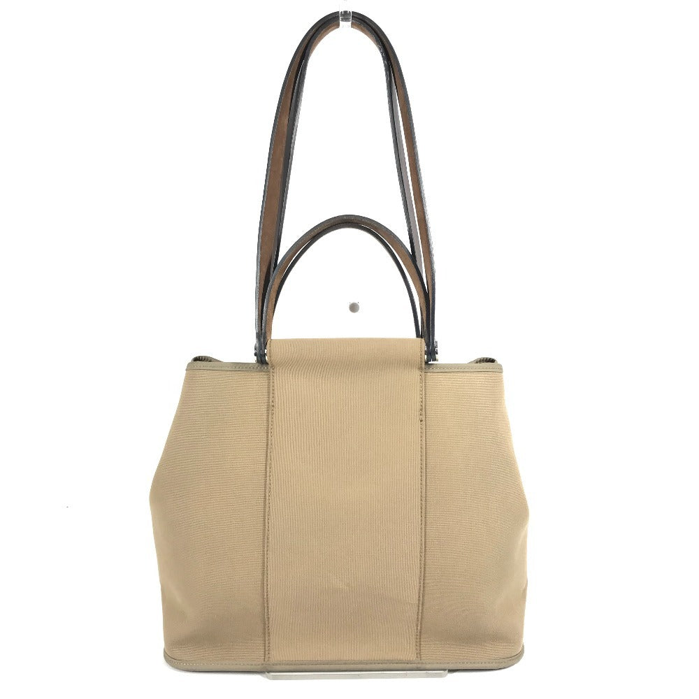 Hermes Kabak PM Kabak PM beg beg tangan belakang 2way beg bahu kulit/kanvas wanita etoupe coklat