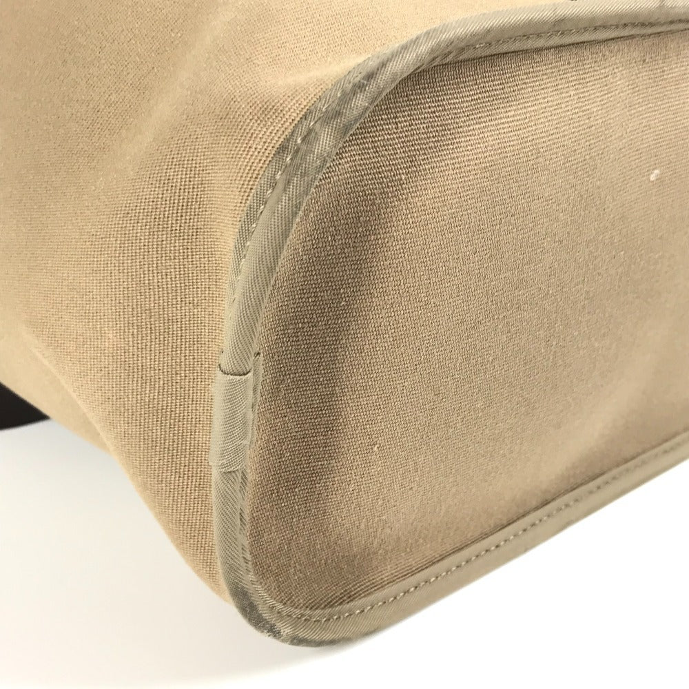 Hermes Kabak PM Kabak PM beg beg tangan belakang 2way beg bahu kulit/kanvas wanita etoupe coklat