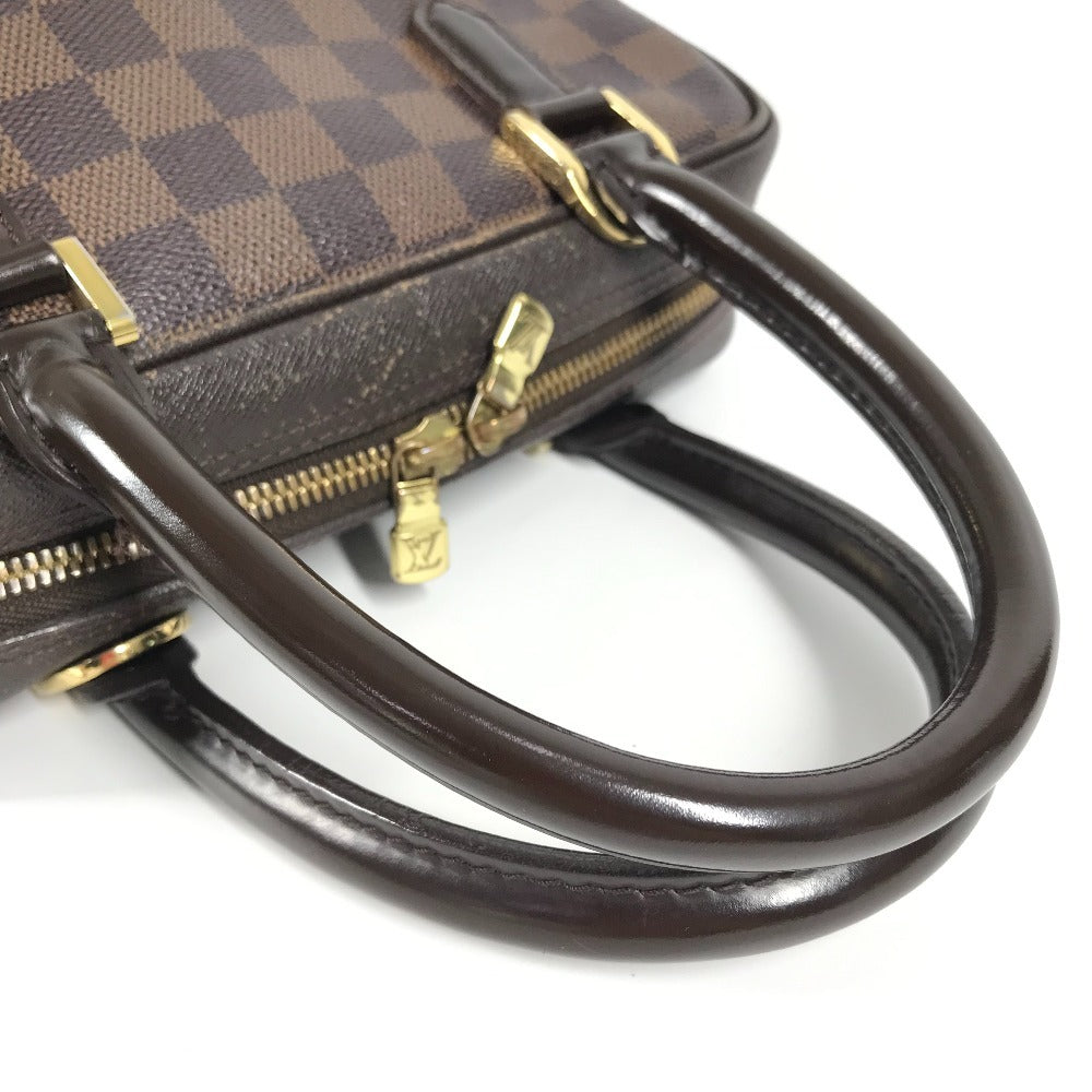 Louis Vuitton N51150 Damier Brera Bag Handbag Back Handbag Damier Canvas Wanita Ebene Brown