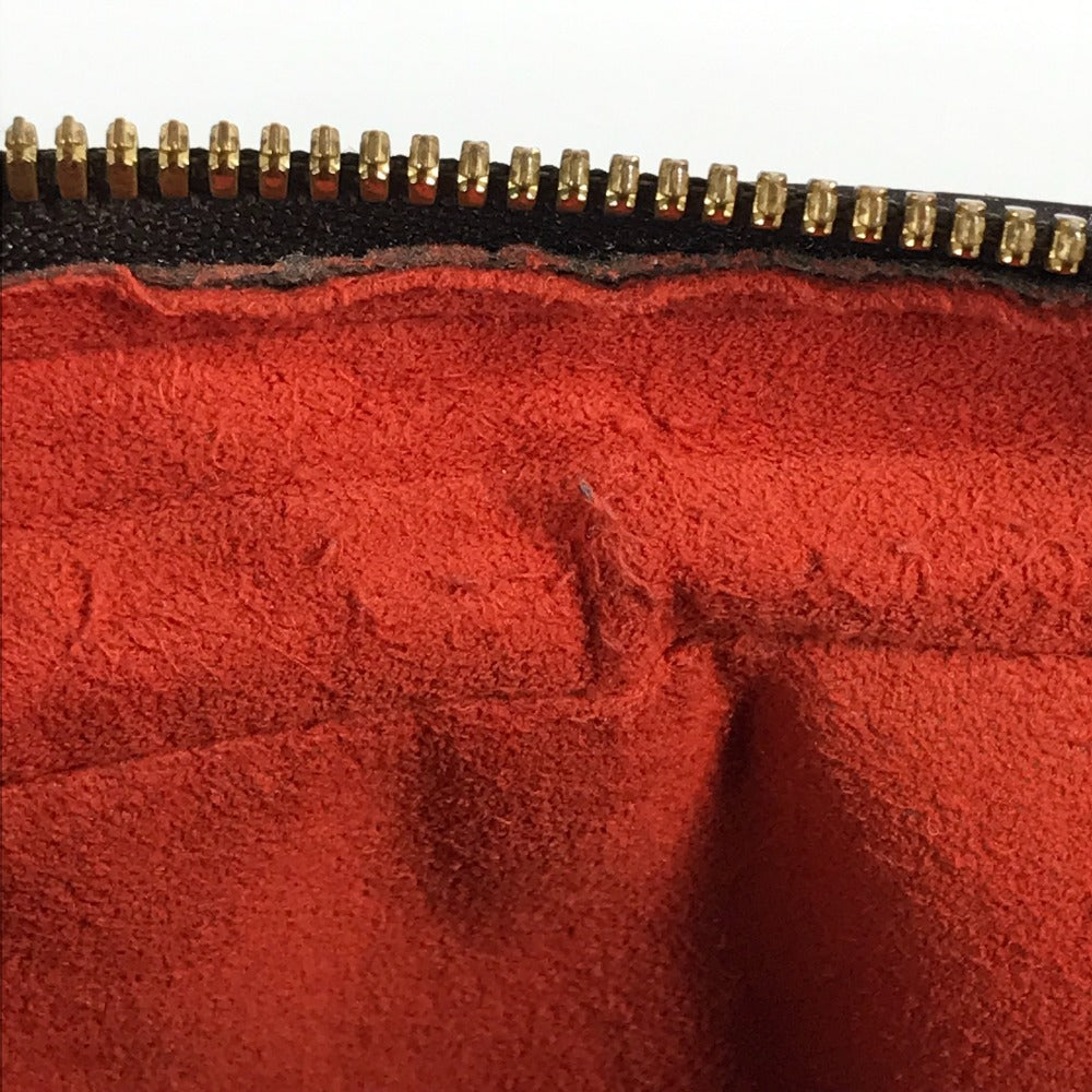 Louis Vuitton N51150 Damier Brera Bag Handbag Back Handbag Damier Canvas Wanita Ebene Brown