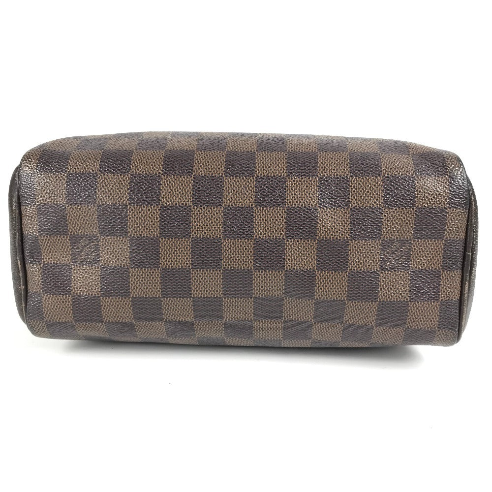 Louis Vuitton N51150 Damier Brera Bag Handbag Back Handbag Damier Canvas Wanita Ebene Brown
