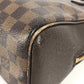 Louis Vuitton N51150 Damier Brera Bag Handbag Back Handbag Damier Canvas Wanita Ebene Brown