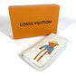 LOUIS VUITTON M80337 LV Friend Zippy Wallet Vertical Long Wallet Round Zipper Long Wallet Taurillon Maurice Unisex White