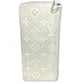 LOUIS VUITTON M80337 LV Friend Zippy Wallet Vertical Long Wallet Round Zipper Long Wallet Taurillon Maurice Unisex White