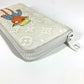 LOUIS VUITTON M80337 LV Friend Zippy Wallet Vertical Long Wallet Round Zipper Long Wallet Taurillon Maurice Unisex White