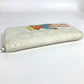 LOUIS VUITTON M80337 LV Friend Zippy Wallet Vertical Long Wallet Round Zipper Long Wallet Taurillon Maurice Unisex White