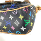 Louis Vuitton M40052 Monogram Multicolor Lodge GM Lodge GM Bag Crossbody Beg Monogram Multicolor Canvas Ladies Noir Black