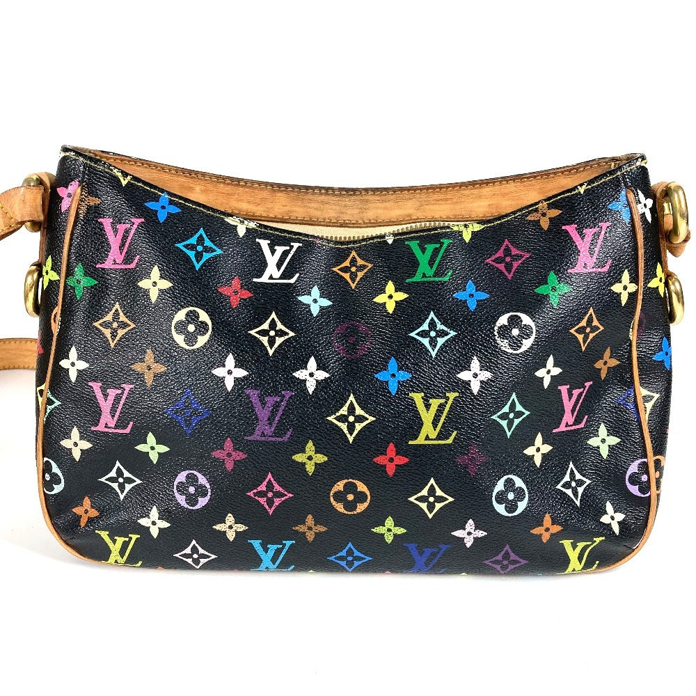 Louis Vuitton M40052 Monogram Multicolor Lodge GM Lodge GM Bag Crossbody Beg Monogram Multicolor Canvas Ladies Noir Black
