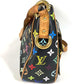 Louis Vuitton M40052 Monogram Multicolor Lodge GM Lodge GM Bag Crossbody Beg Monogram Multicolor Canvas Ladies Noir Black