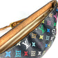 Louis Vuitton M40052 Monogram Multicolor Lodge GM Lodge GM Bag Crossbody Beg Monogram Multicolor Canvas Ladies Noir Black
