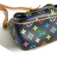Louis Vuitton M40052 Monogram Multicolor Lodge GM Lodge GM Bag Crossbody Beg Monogram Multicolor Canvas Ladies Noir Black