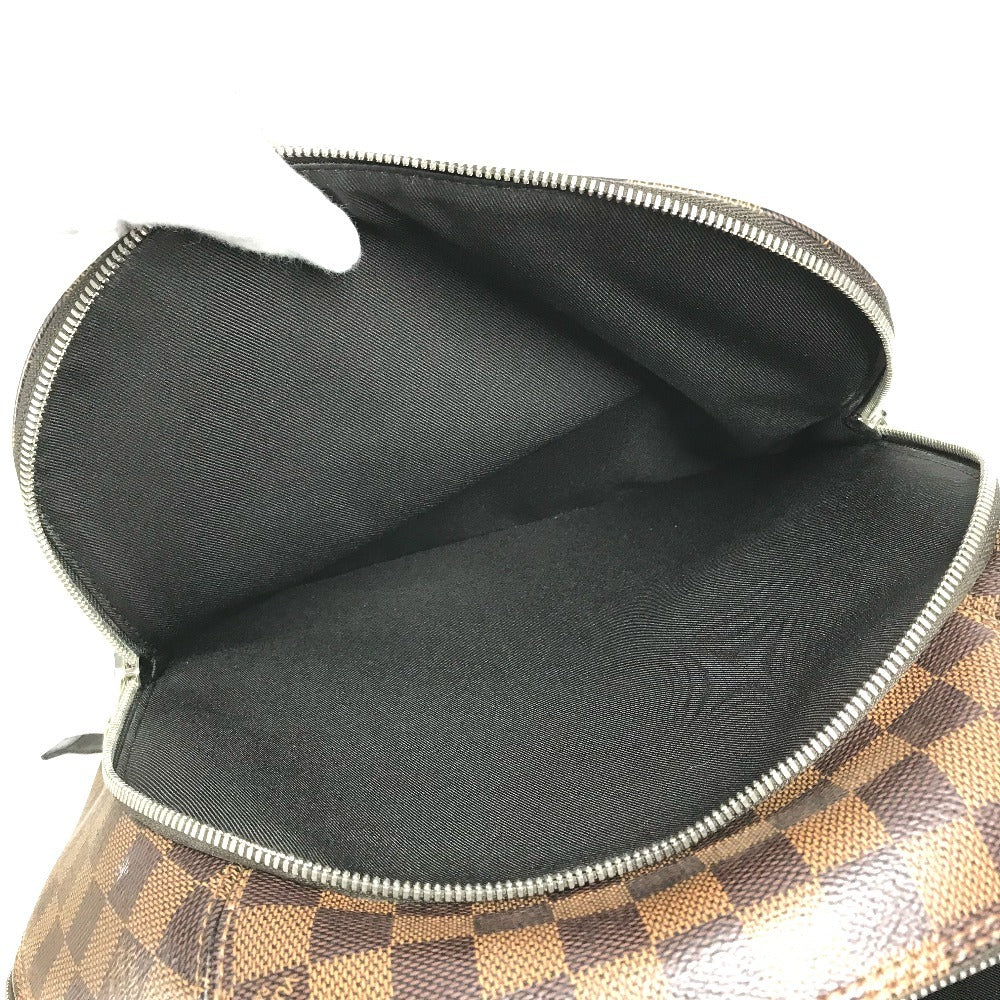 LOUIS VUITTON N41558 Damier Jake Bag Backpack Rucksack Damier Canvas Unisex Black Brown
