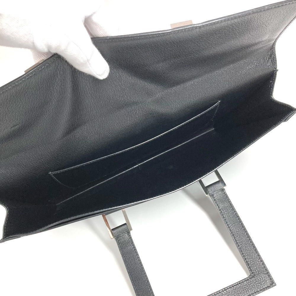 HERMES Maletín 365PM 365 PM Bolso Bolso Bolso Tote Bolso para Documentos Bolso de Negocios Epson Hombre Negro