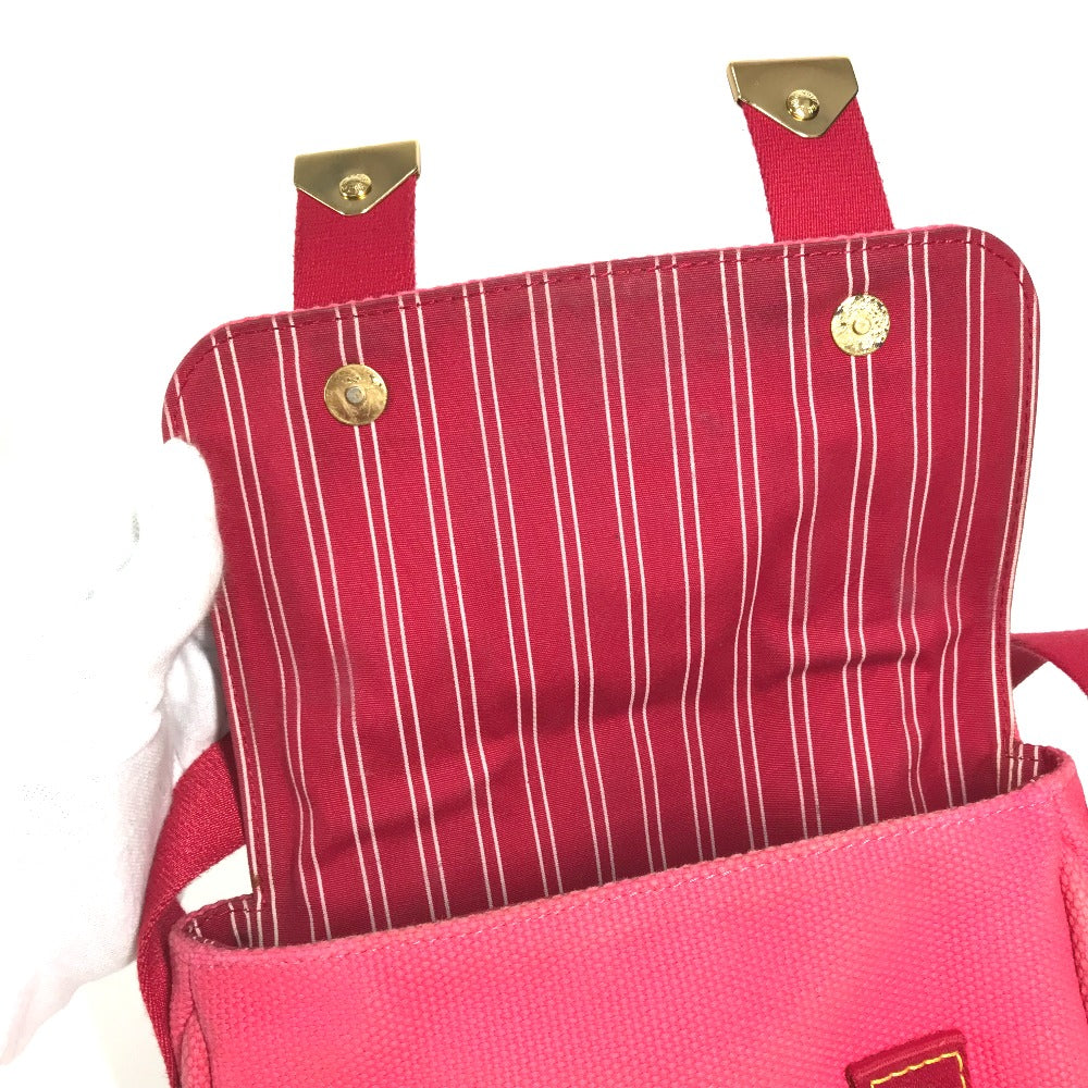 LOUIS VUITTON M40071 Antigua Saco Mule Bolso Hombro Solapa Bolso Bandolera Lona Mujer Rosa