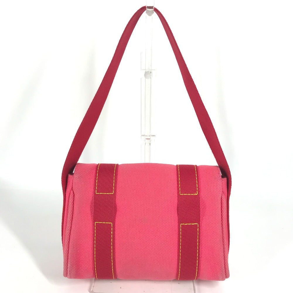 LOUIS VUITTON M40071 Antigua Saco Mule Bolso Hombro Solapa Bolso Bandolera Lona Mujer Rosa