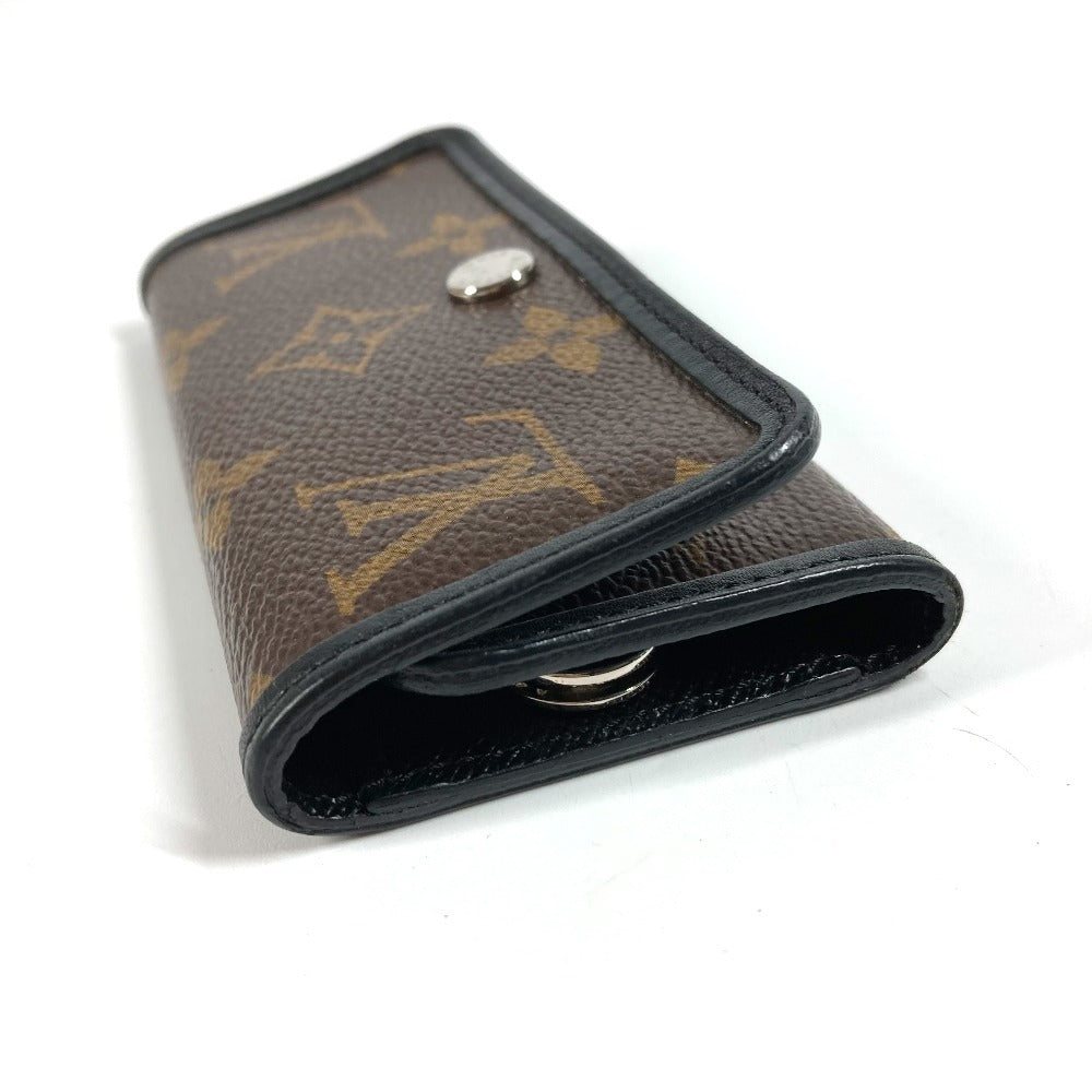 LOUIS VUITTON M60165 모노그램 마카사 멀티클 6 6키 키 케이스 모노그램 마카사 캔버스 유니섹스 브라운