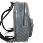 LOUIS VUITTON N41473 Damier Graphite Josh Backpack Bag Bag Rucksack Damier Graphite Canvas Unisex Black
