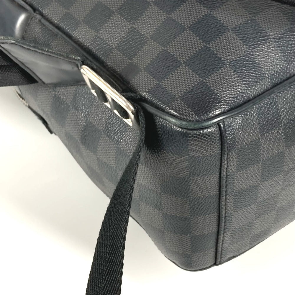 LOUIS VUITTON N41473 Damier Graphite Josh Backpack Bag Bag Rucksack Damier Graphite Canvas Unisex Black