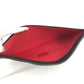 Christian Louboutin Bicolor Sole Logo Bag Pouch Clutch Bag Rubber Unisex Black