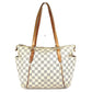LOUIS VUITTON N51261 Damier Azur Totally PM Tote Bag, Shoulder Bag, Damier Azur Canvas, Women's, White