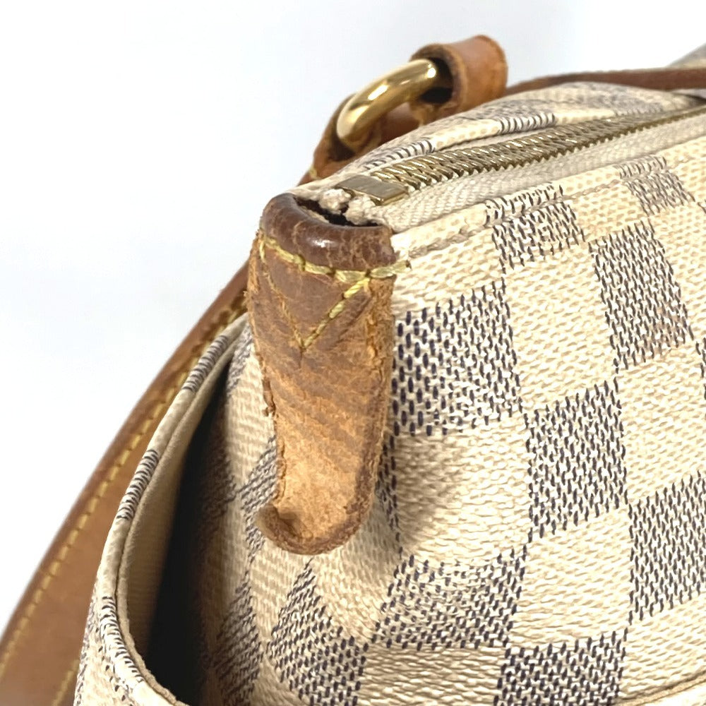 LOUIS VUITTON N51261 Damier Azur Totally PM Tote Bag, Shoulder Bag, Damier Azur Canvas, Women's, White