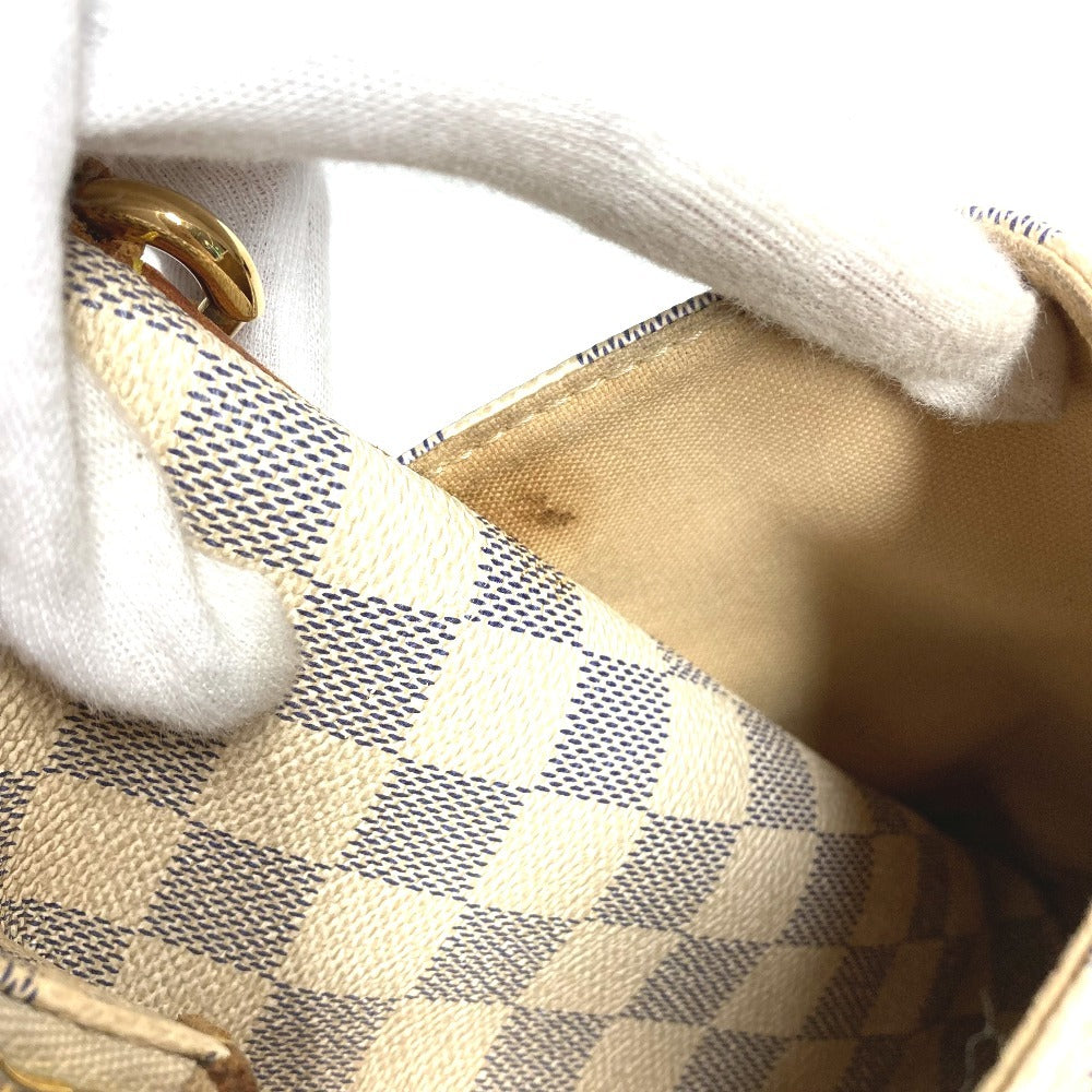LOUIS VUITTON N51261 Damier Azur Totally PM Tote Bag, Shoulder Bag, Damier Azur Canvas, Women's, White