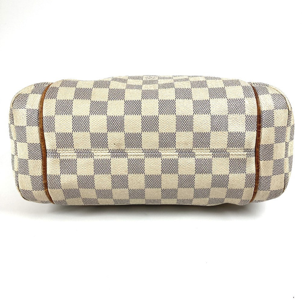 LOUIS VUITTON N51261 Damier Azur Totally PM Tote Bag, Shoulder Bag, Damier Azur Canvas, Women's, White