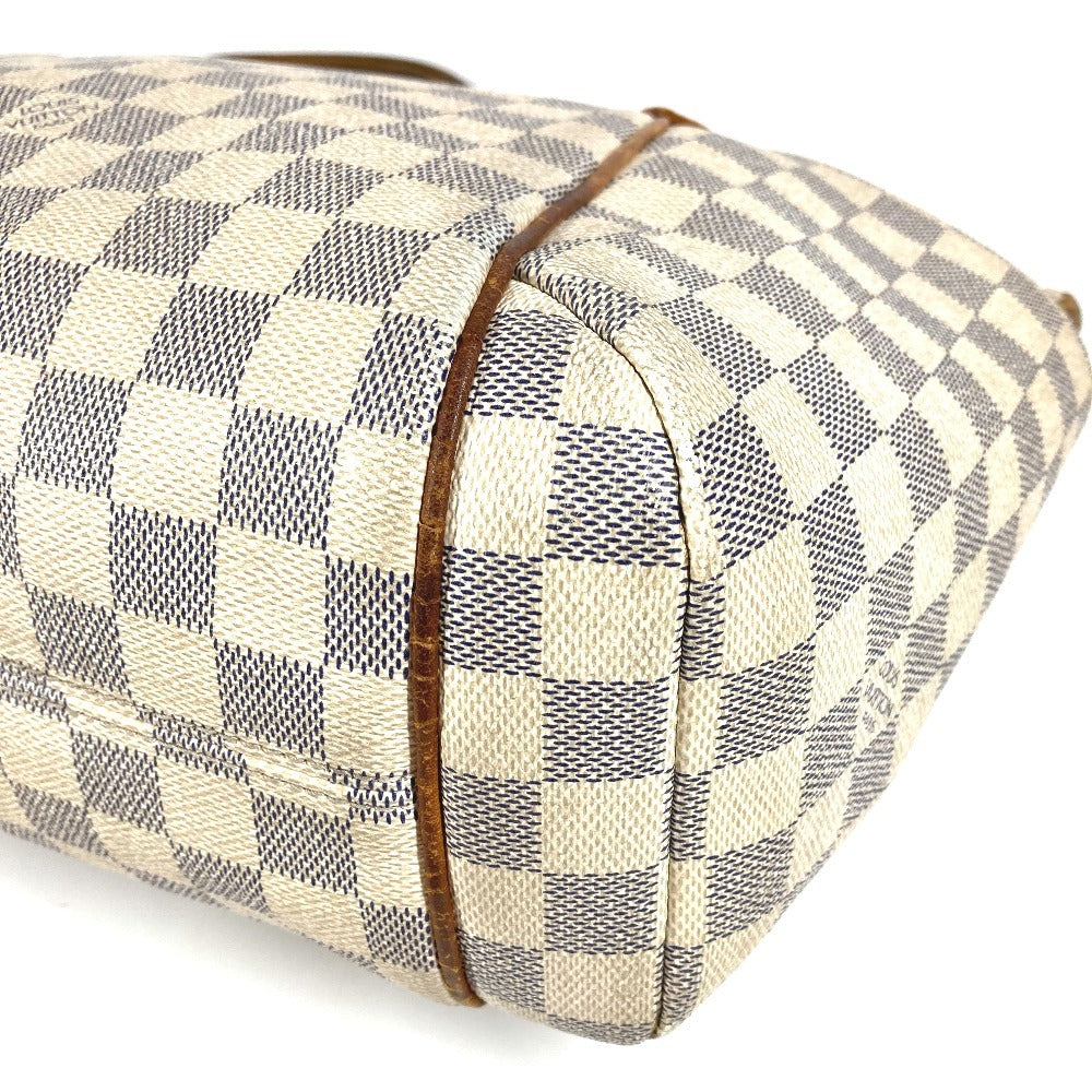 LOUIS VUITTON N51261 Damier Azur Totally PM Tote Bag, Shoulder Bag, Damier Azur Canvas, Women's, White