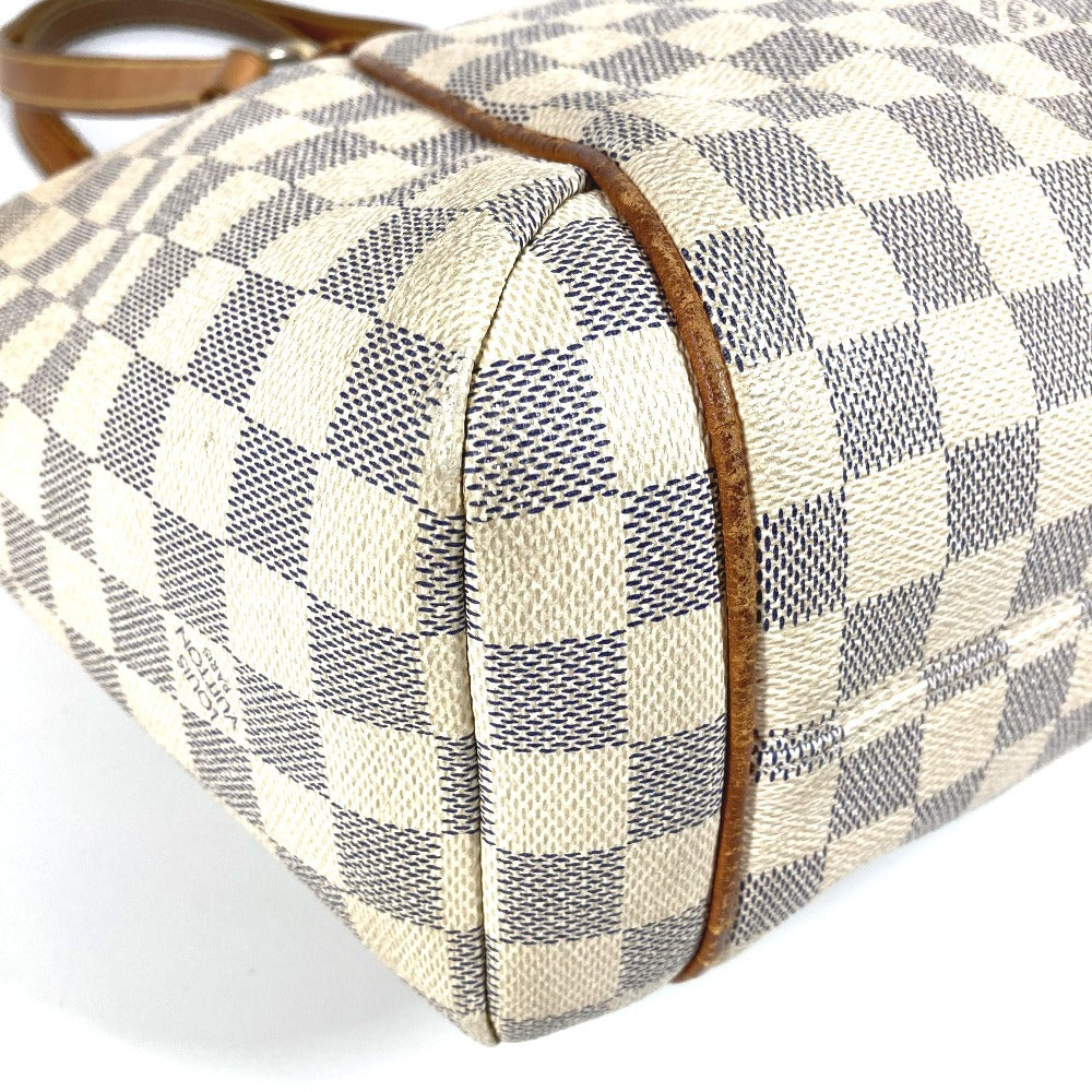 LOUIS VUITTON N51261 Damier Azur Totally PM Tote Bag, Shoulder Bag, Damier Azur Canvas, Women's, White