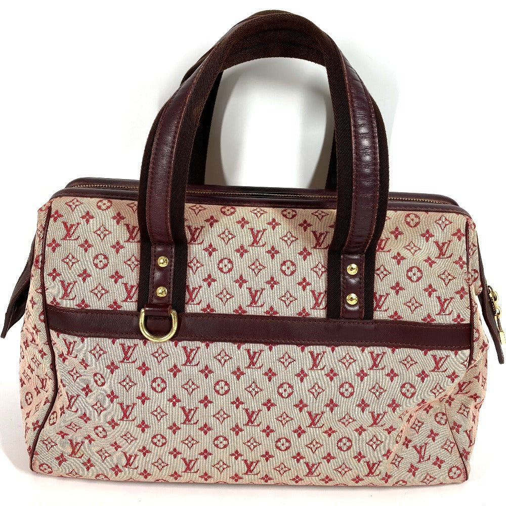 Louis vuitton m92311 monogram mini josephine gm josephine gm beg mini boston beg beg monogram mini kanvas wanita tiga merah