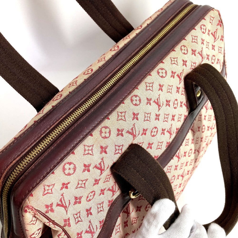 Louis vuitton m92311 monogram mini josephine gm josephine gm beg mini boston beg beg monogram mini kanvas wanita tiga merah