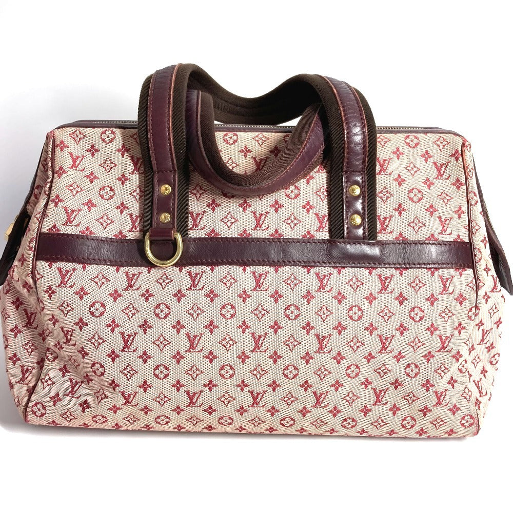 Louis vuitton m92311 monogram mini josephine gm josephine gm beg mini boston beg beg monogram mini kanvas wanita tiga merah