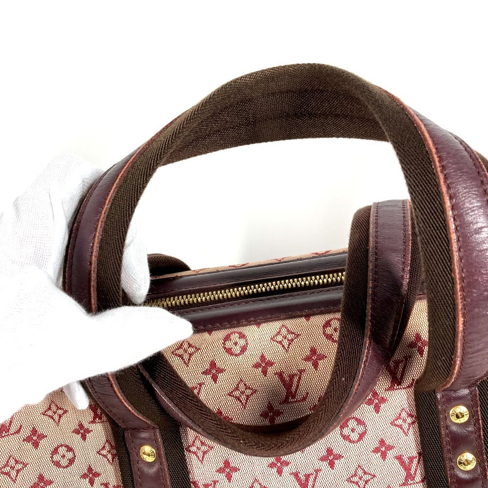 Louis vuitton m92311 monogram mini josephine gm josephine gm beg mini boston beg beg monogram mini kanvas wanita tiga merah