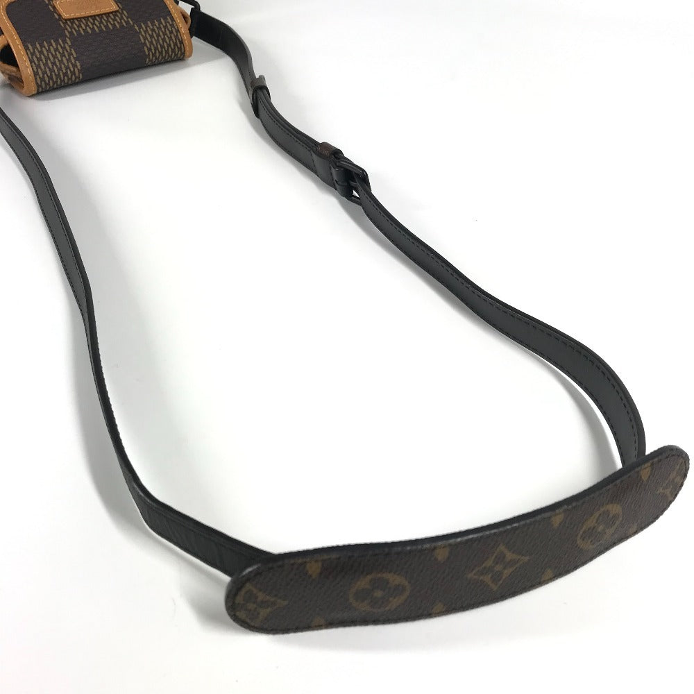 루이비통 N40357 다미에 자이언트 아마존 NIGO 콜라보레이션 크로스바디 백 포셰트 숄더백 다미에 자이언트 캔버스 유니섹스 브라운