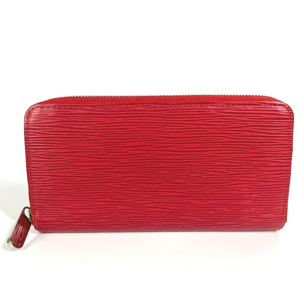 LOUIS VUITTON M6007E Epi Zippy Wallet Round Zipper Long Wallet Long Wallet Epi Leather Women's Rouge Red