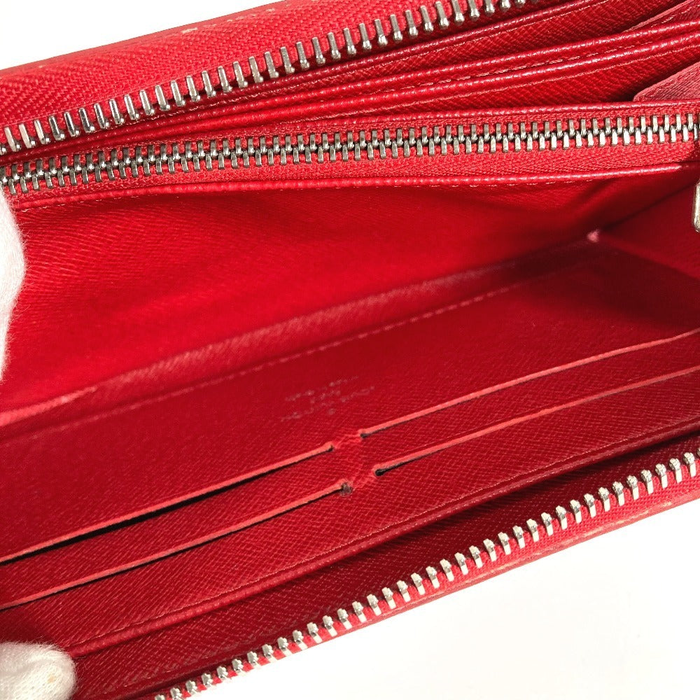 LOUIS VUITTON M6007E Epi Zippy Wallet Round Zipper Long Wallet Long Wallet Epi Leather Women's Rouge Red