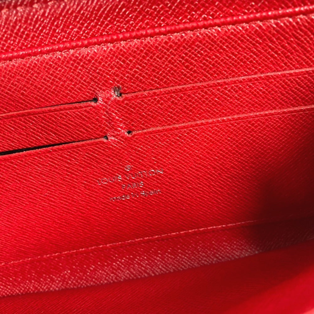 LOUIS VUITTON M6007E Epi Zippy Wallet Round Zipper Long Wallet Long Wallet Epi Leather Women's Rouge Red
