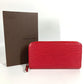 LOUIS VUITTON M6007E Epi Zippy Wallet Round Zipper Long Wallet Long Wallet Epi Leather Women's Rouge Red