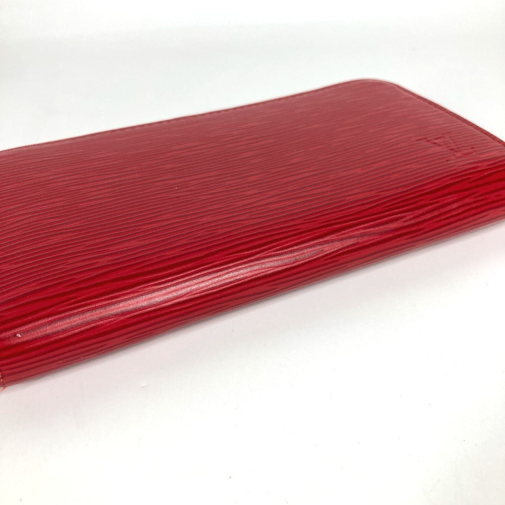 LOUIS VUITTON M6007E Epi Zippy Wallet Round Zipper Long Wallet Long Wallet Epi Leather Women's Rouge Red